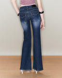Ember Jeans – Low-Rise Flared Denim by INTO.EIGHT