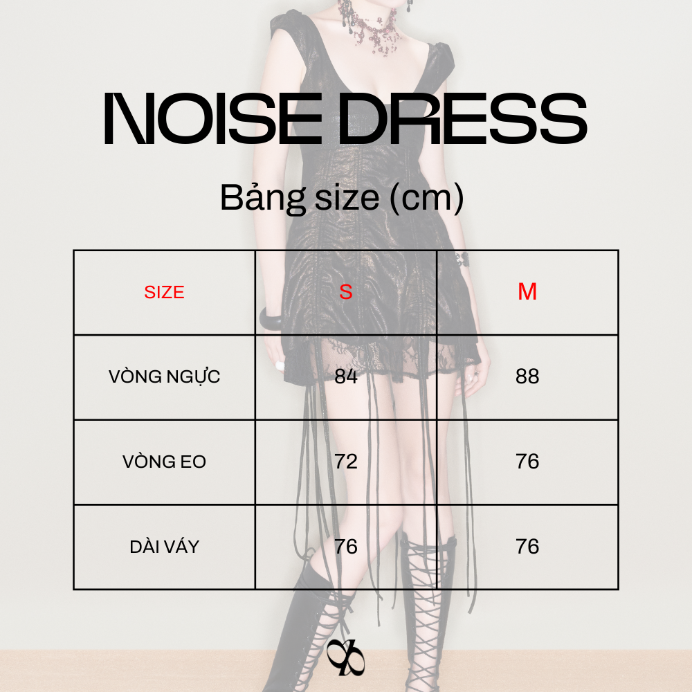 Noise Dress – Ruched Babydoll Dress by INTO.EIGHT
