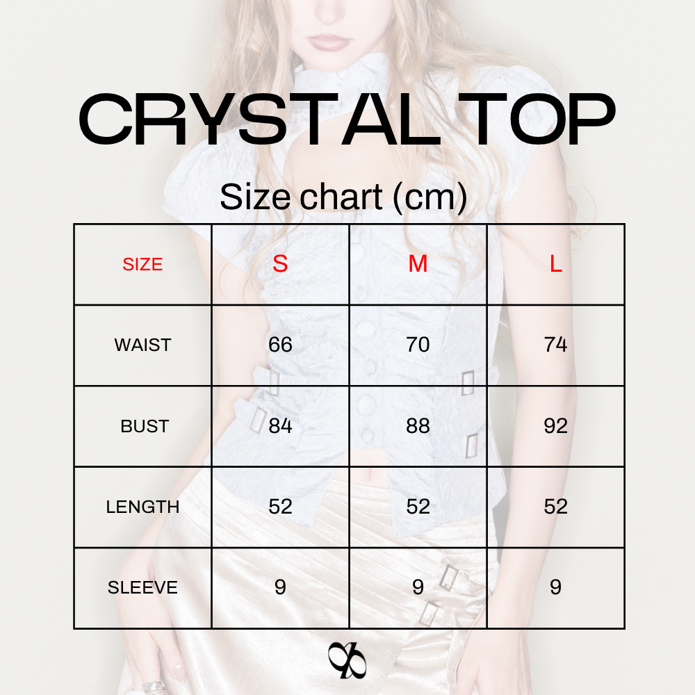 Crystal Top – Cut-Out Shirt by INTO.EIGHT