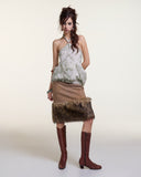 Tinted Top – Halter Neck Tulle Top by INTO.EIGHT