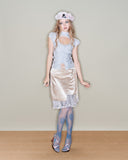 Crystal Top – Cut-Out Shirt by INTO.EIGHT